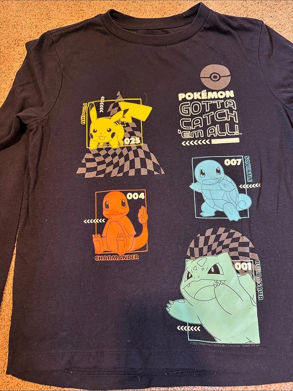 Pokemon Pokémon Graphic Tee in Black Like New